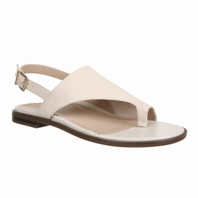Vionic Ella Backstrap Sandal (Women) - Cream Flexible Layers Smart and Polished