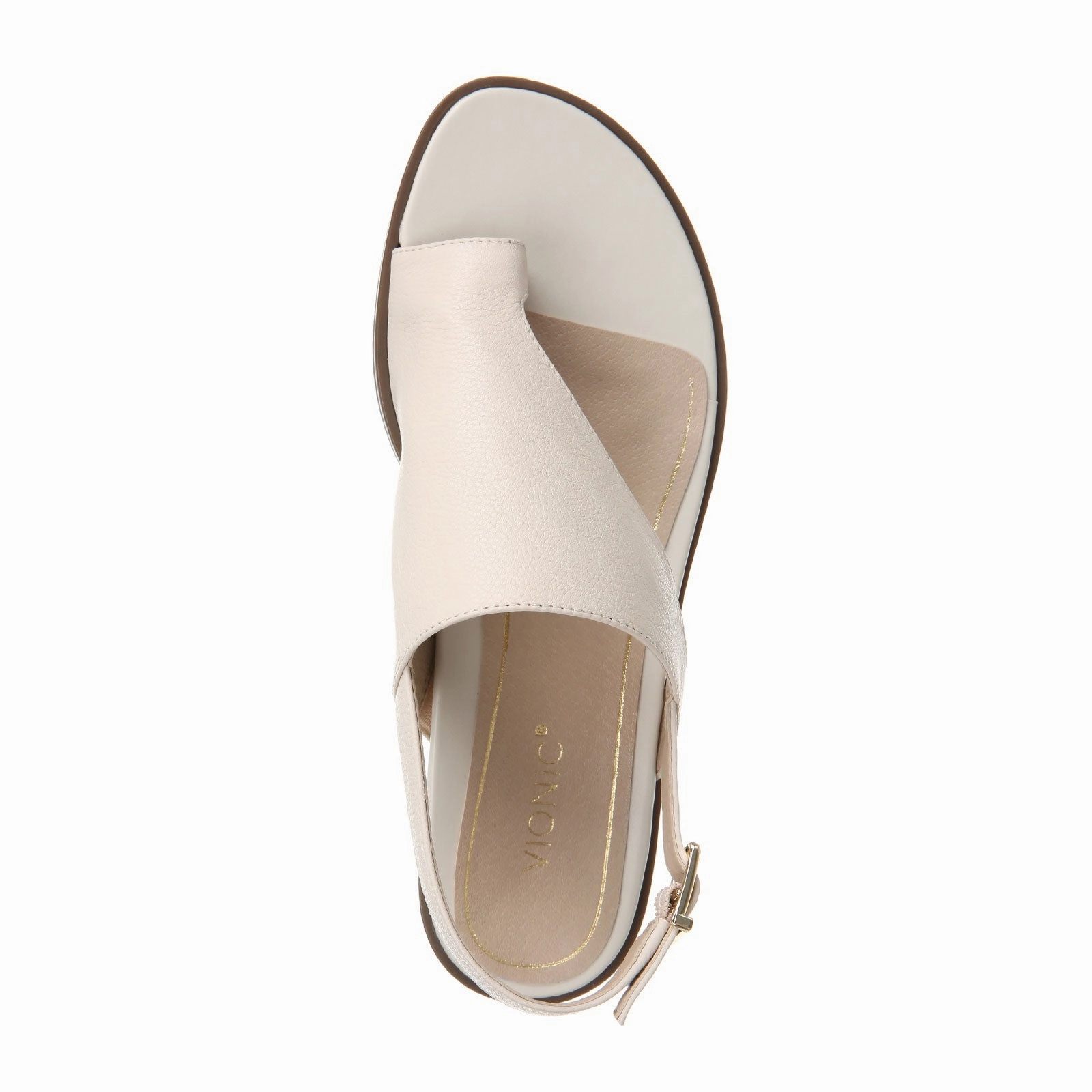 Simple Chic Flower Soft Vionic Ella Backstrap Sandal (Women) - Cream