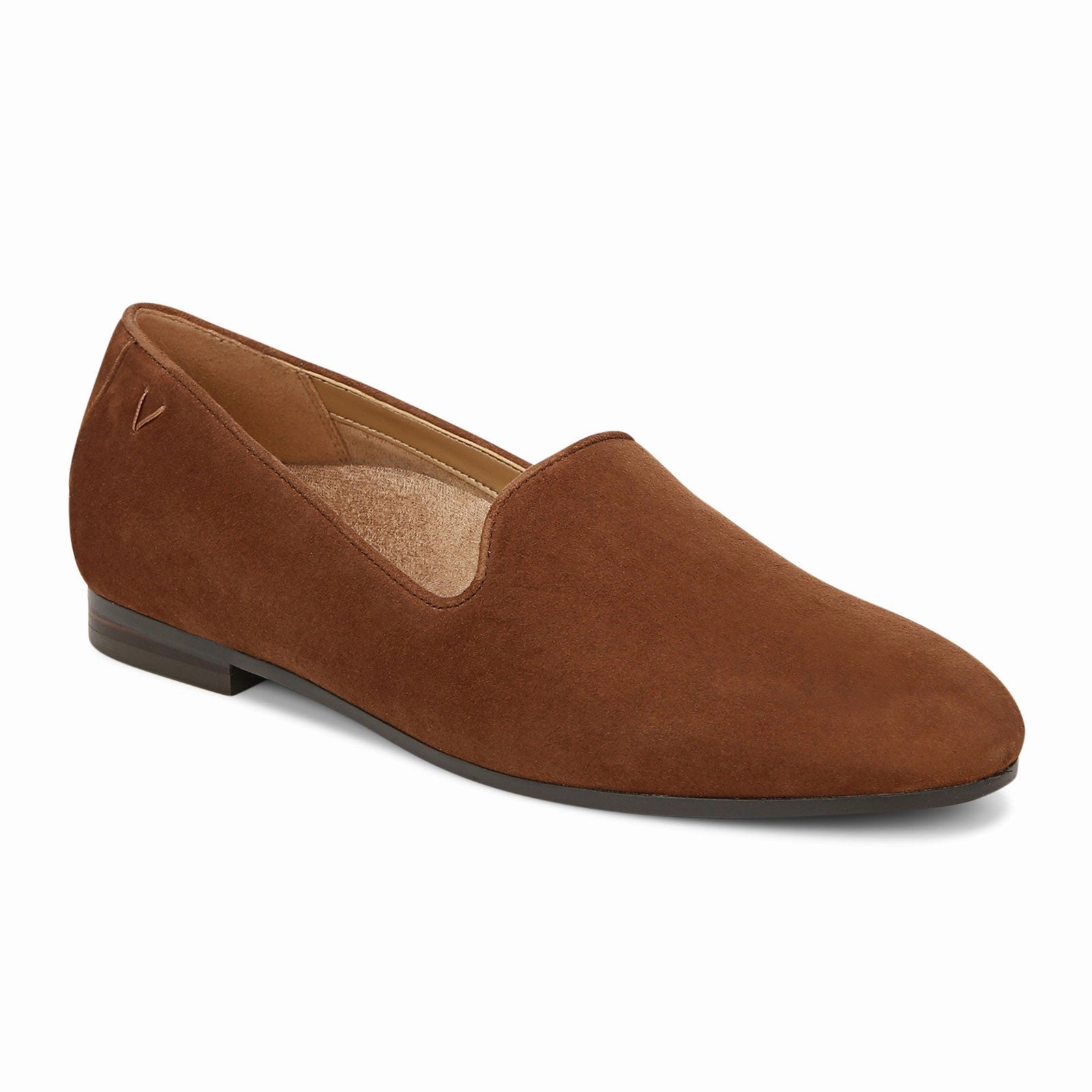 Elastic-Waist Vionic Willa II Slip On (Women) - Brown Suede