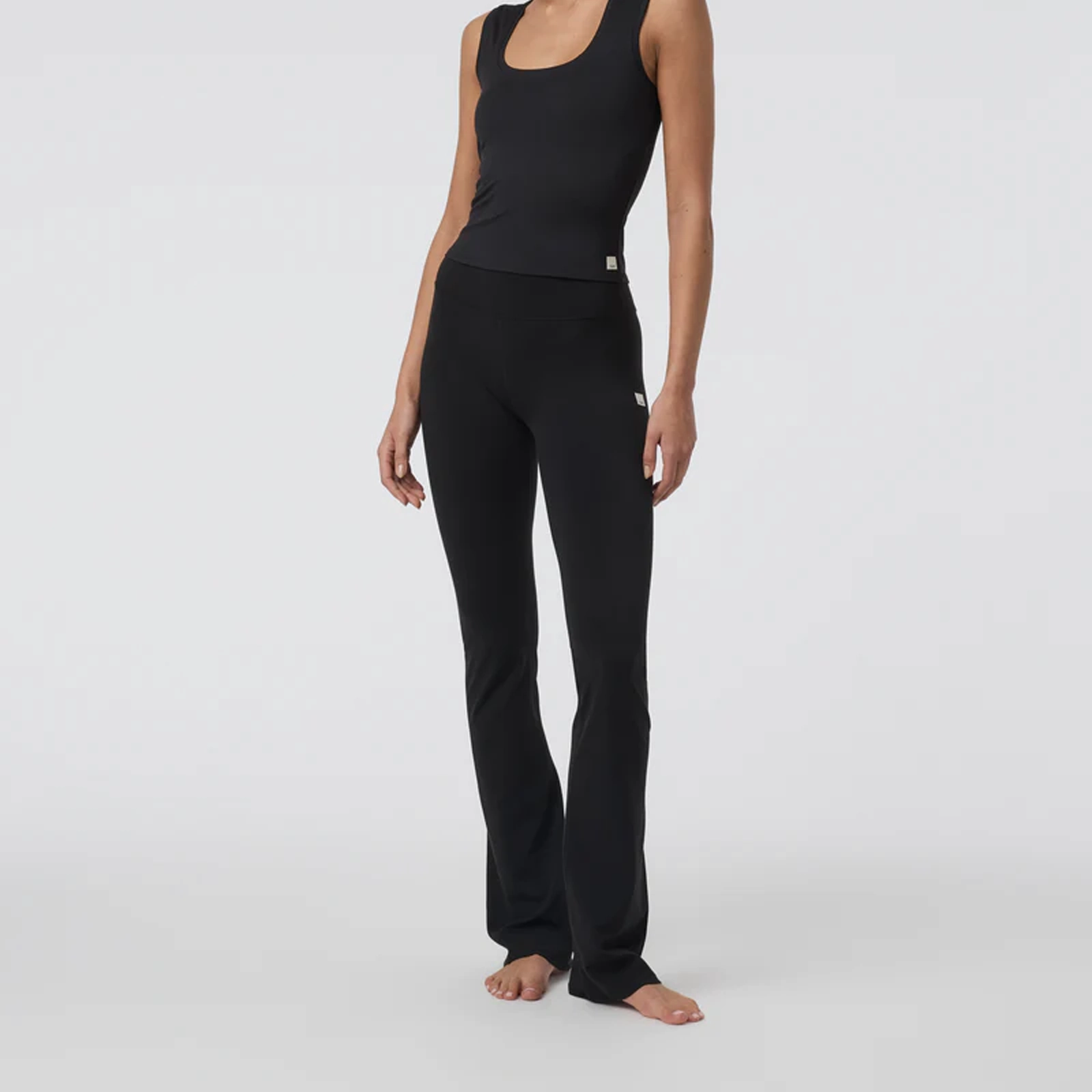 Everyday Comfort Vuori AllTheFeels Slim Flare Pant (Women) - Black