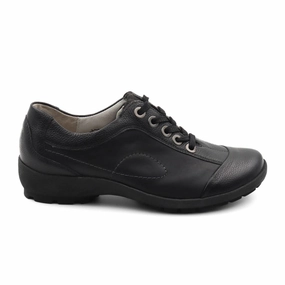 Bold Mood Waldlaufer Dana 589008 Lace Up (Women) - Black Leather