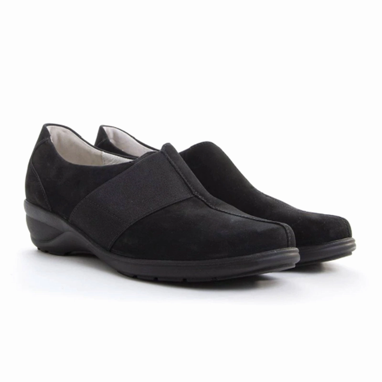 Waldlaufer Fame 305502 Slip On (Women) - Black Comfy Wear