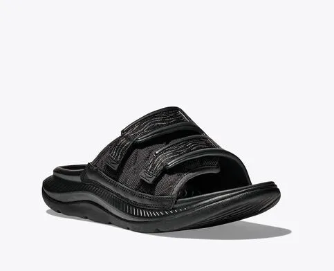 Impact Diffusing Structure HOKA ORA LUXE SLIDE  - BLACK