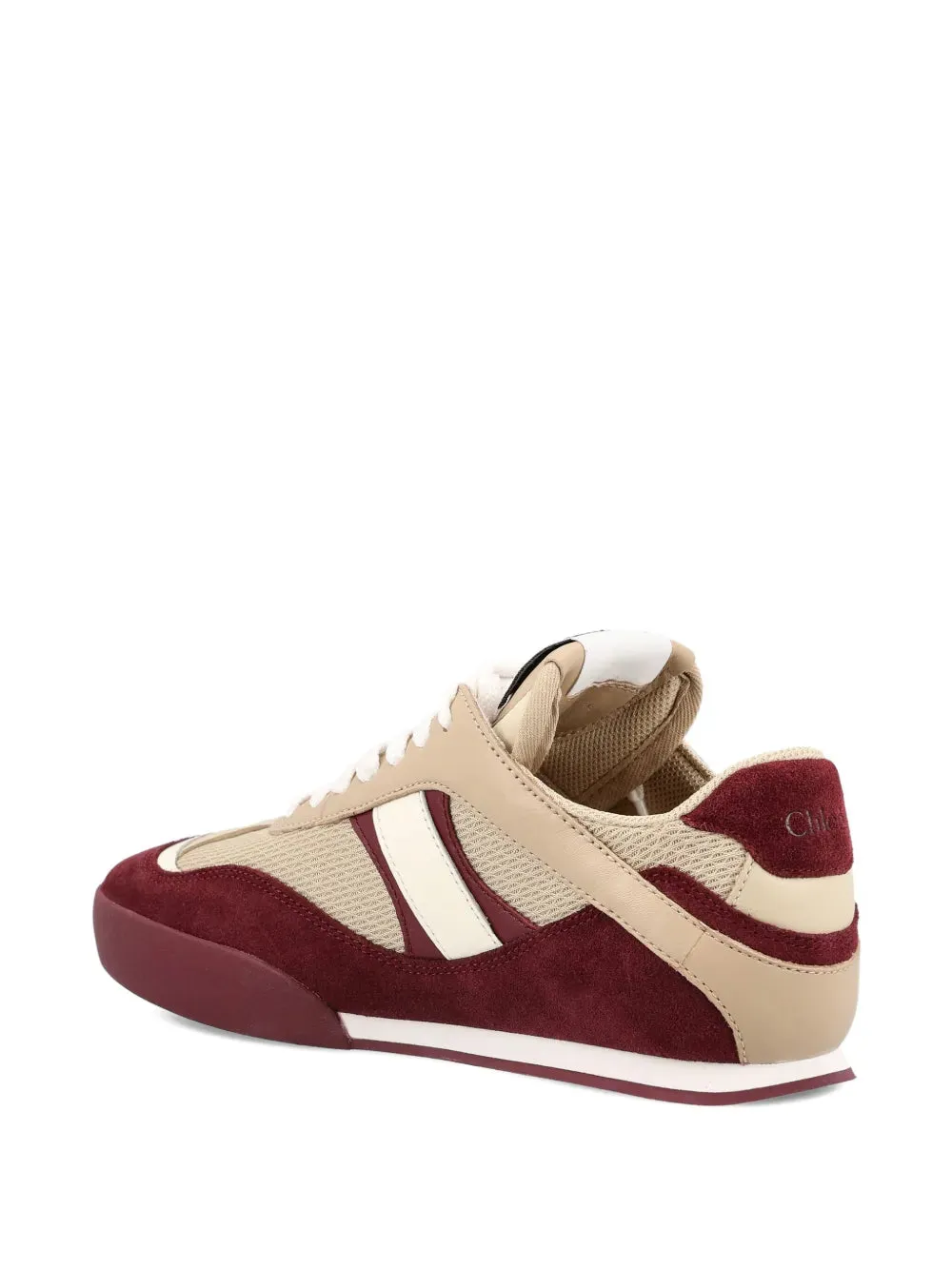 softest Kick Sneaker in Beige/Purple