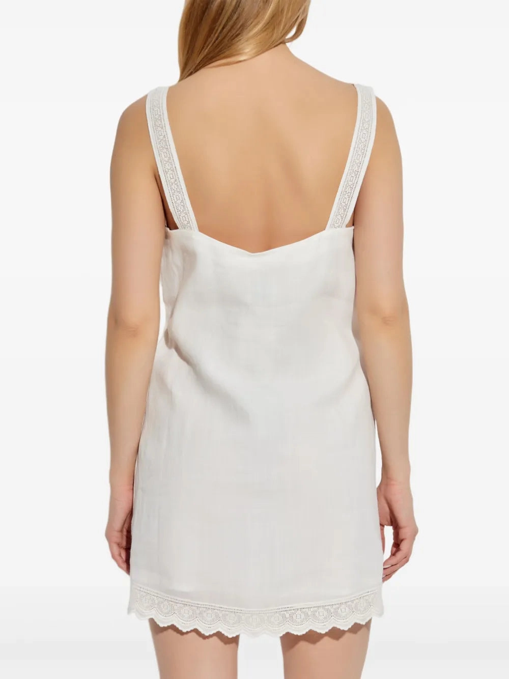 Dream Feel Grace Mini Dress in Vintage White