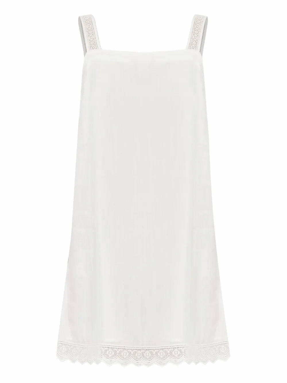 Grace Mini Dress in Vintage White AntiOdor Fabric
