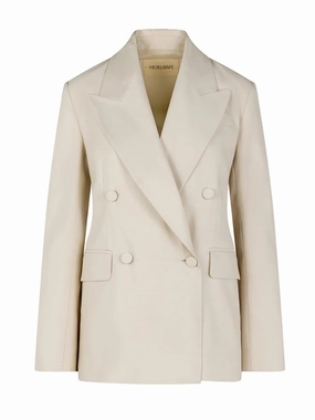 Costanza Blazer in Oyster Strong Soul WaterResistant Coating