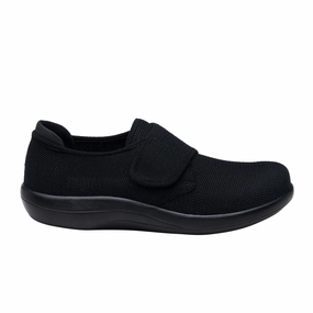 Alegria Spright Slip On (Women) - Black Grace Flow Feminine fit-and-flare silhouette