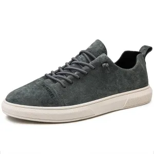 West Louis? Designer British Style Suede Leather Sneakers Comfortable Lace Sturdy materials