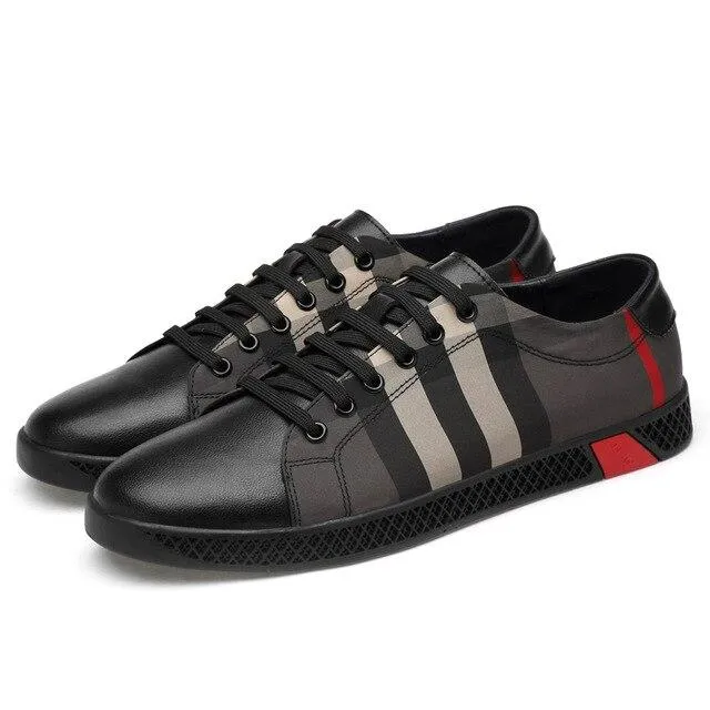 West Louis? Leather Comfotable Flat Sneakers Perfect Fit