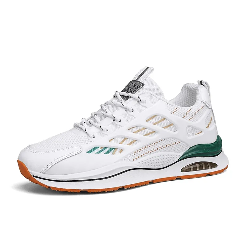 Air Ventilation West Louis? Tenis Breathable Mesh Leather Sport Sneakers