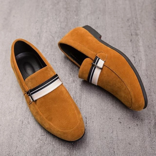 Clean Texture West Louis? Autumn Breathable Flats Loafers