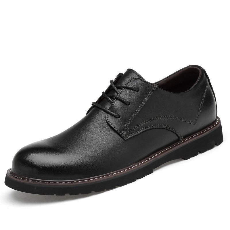 West Louis? Business Men's Breathable Flat Oxford Shoes Water - repellent Luxury lovers