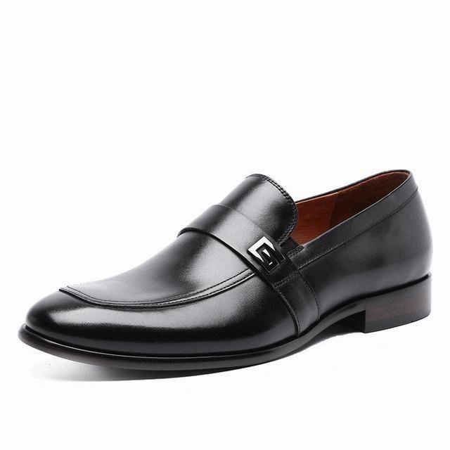 performance - oriented West Louis? Formal Elegant Genuine Leather Shoes With Decorative