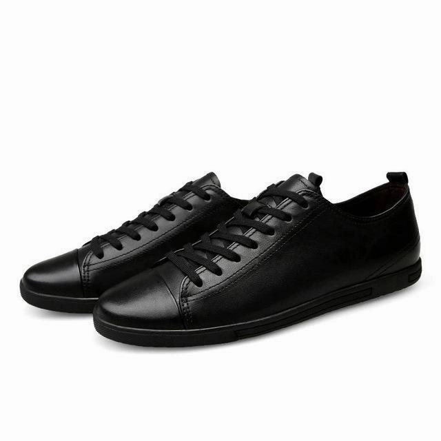 West Louis? Genuine Leather Breathable Comfortable Shoes zipper