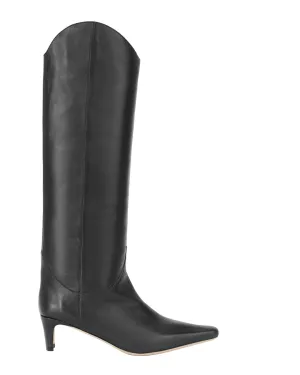 ordinary Western Wally Boot in Black