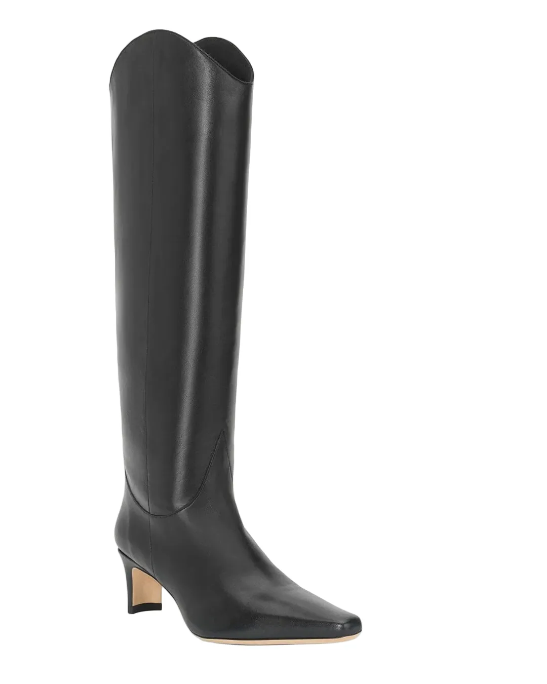 Western Wally Boot in Black Multi Density Cushioning