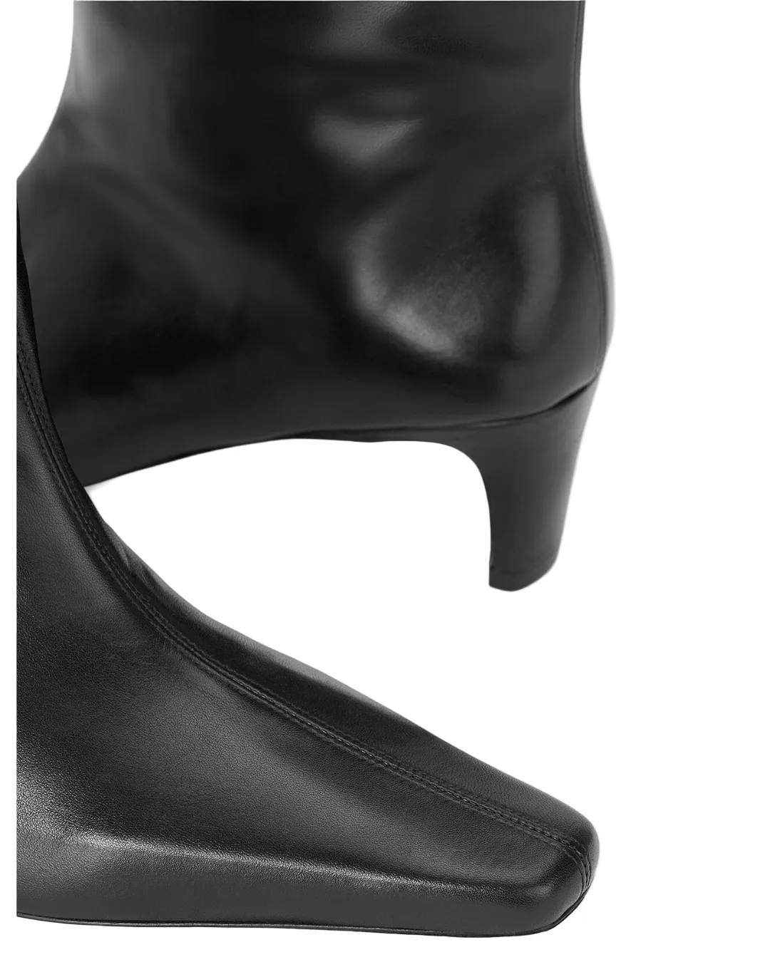 Western Wally Boot in Black Shock Dispersing Outsole