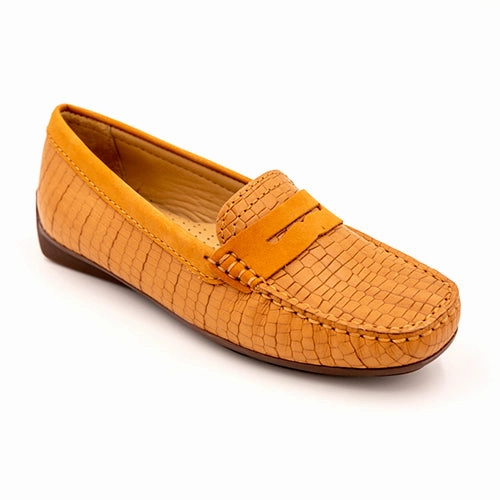 Wirth Albany Loafer (Women) - Tan Evening Event Elastic-Waist