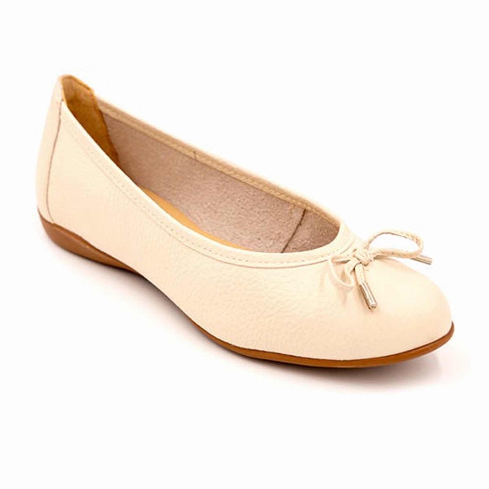 Wirth Gambi Ballet Flat (Women) - Birch Flattering Shape Wear Minimal Cut
