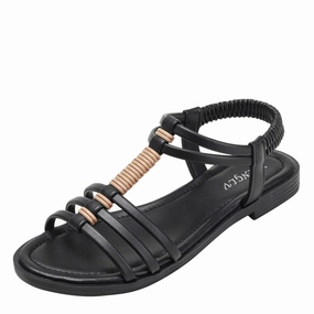 Rebound Core Women Boho Retro Low Heel Roman Sandals