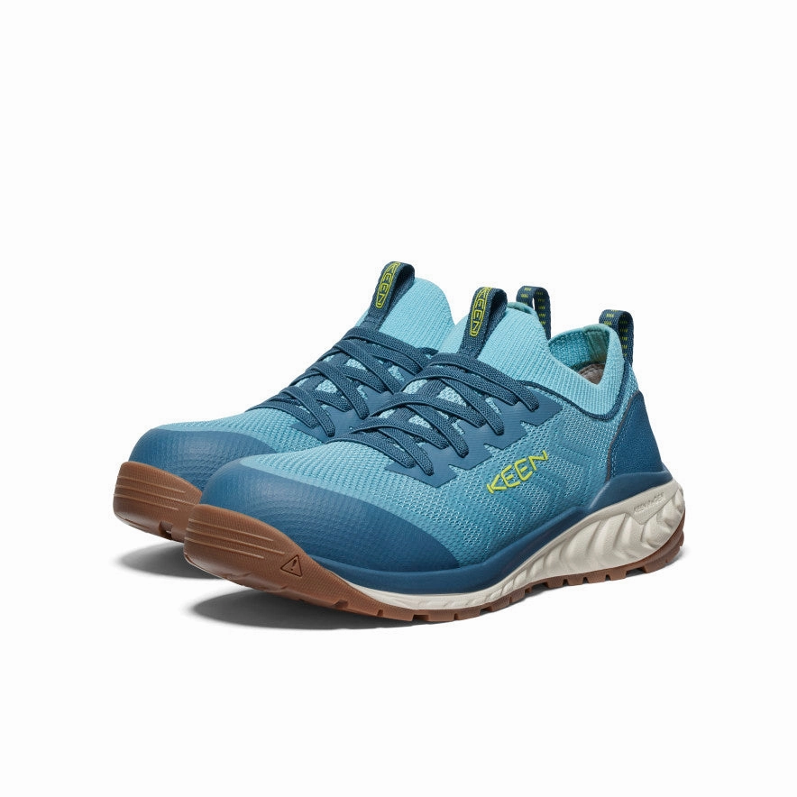 Foot Support Women's Arvada Shift Work Sneaker (Carbon Toe)  |  Reef Waters/Legion Blue