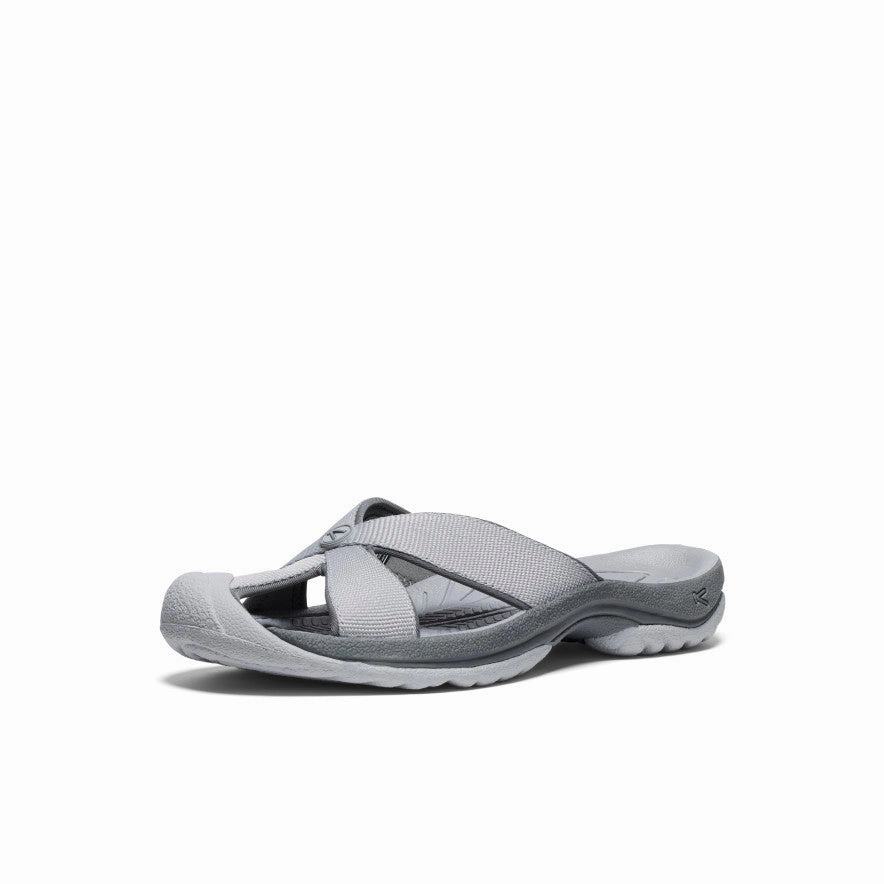 Women's Bali Slide Sandal  |  Alloy/Steel Grey Chill Shoes Quick Fit Walk