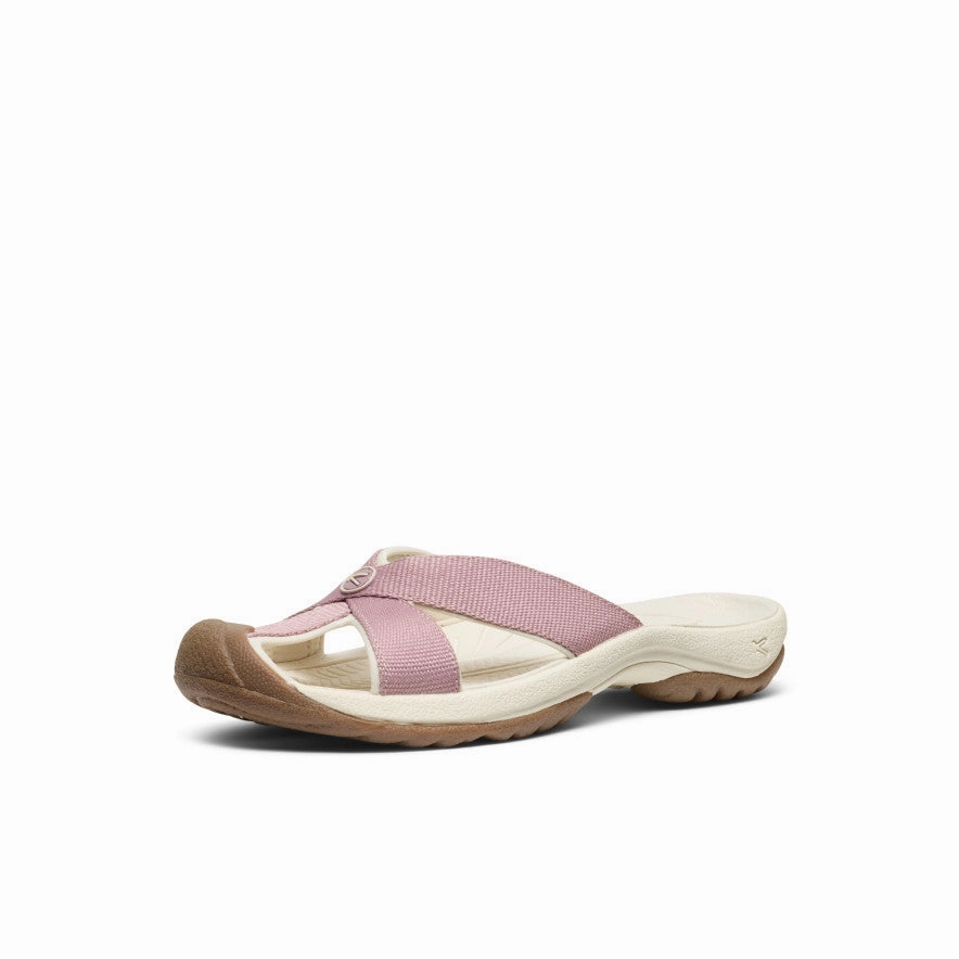 Women's Bali Slide Sandal  |  Toadstool/Birch Shock Absorbent Customizable Slip On