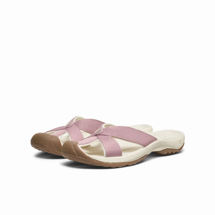 Women's Bali Slide Sandal  |  Toadstool/Birch Travel Ready Shoes Easy Step Shoes