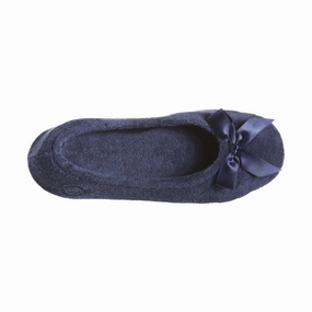 seniors' comfort Women's Classic Terry Ballerina Slippers 96008