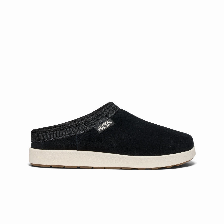 Women's Elle Suede Mule  |  Black/Birch Machine washable Relax Ready