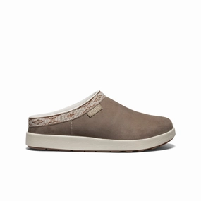 Women's Elle Suede Mule  |  Brindle/Birch Soft Step Easy Go Slip