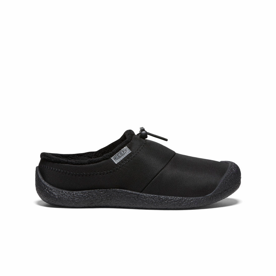 Urban Slip On Women's Howser III Slide  |  Black Smooth Nylon