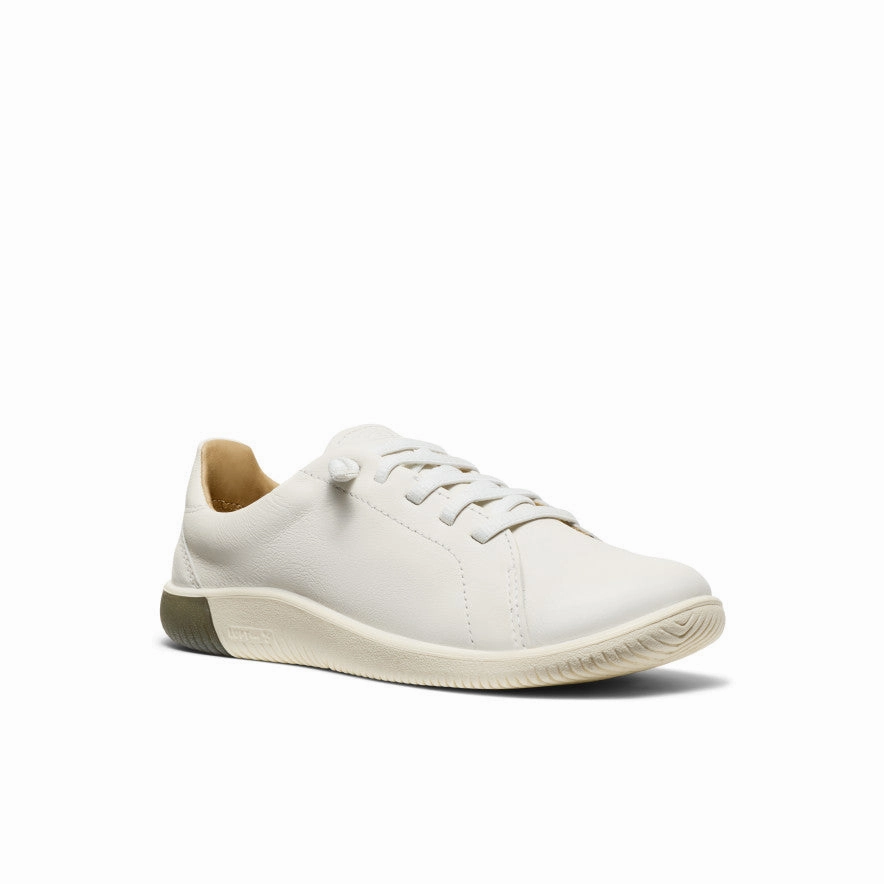 Effortless Style Walk Active Lifestyle Women's KNX Leather Sneaker  |  Star White/Star White