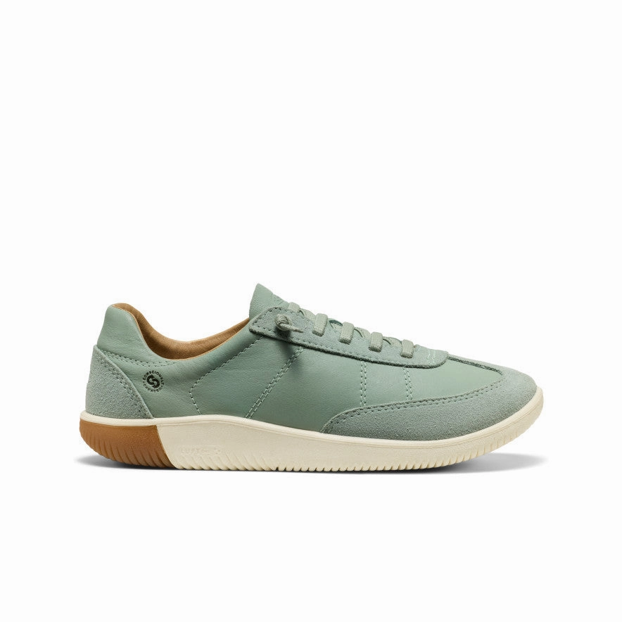 Women's KNX T-Toe Sneaker  |  Iceberg Green/Birch Relaxed Ease Walk Instant Fit Shoes