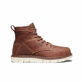 Women's San Jose 6" Boot (Soft Toe)  |  Gingerbread/Off White Reliable Support Moisture Shield Shoes