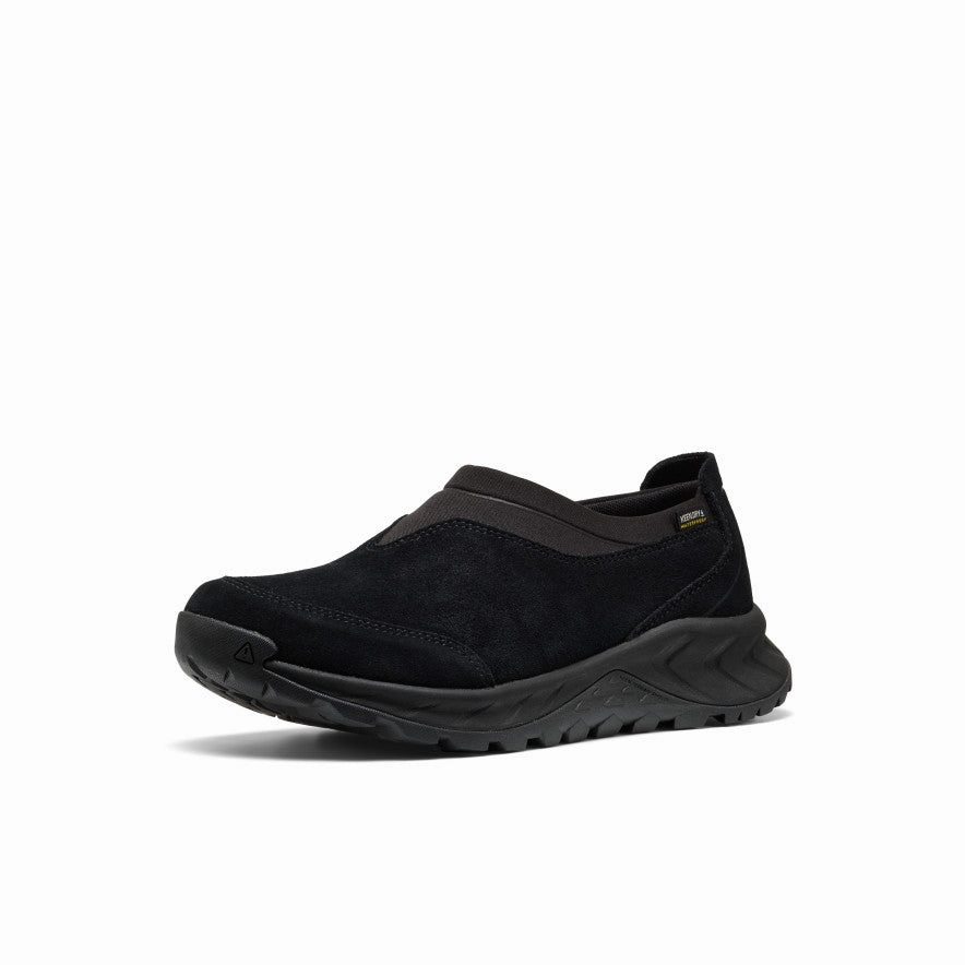 Women's TTS Moc Waterproof Sneaker  |  Black/Black Casual Wear