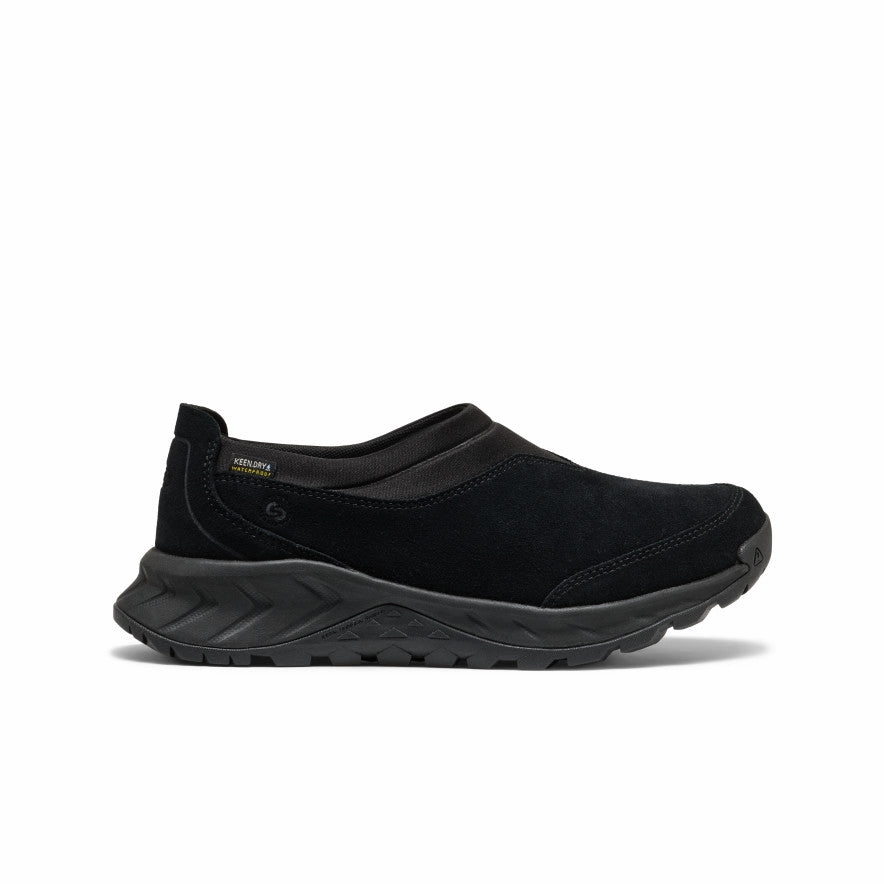 Footwear Comfort Walk Effortless Walk Women's TTS Moc Waterproof Sneaker  |  Black/Black