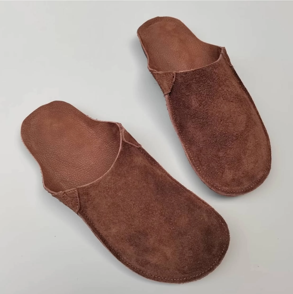 simple design least classic Women Soft Sole Leather Slides Comfortable Casual Slip-On Slippers