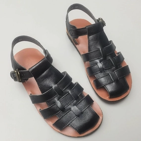 family vacation Abrasion Defensive Toe Guard Women Summer Breathable Leather Sandals Woven Shoes