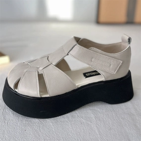 river Women Summer Comfortable Platform Hollow Roman Sandals