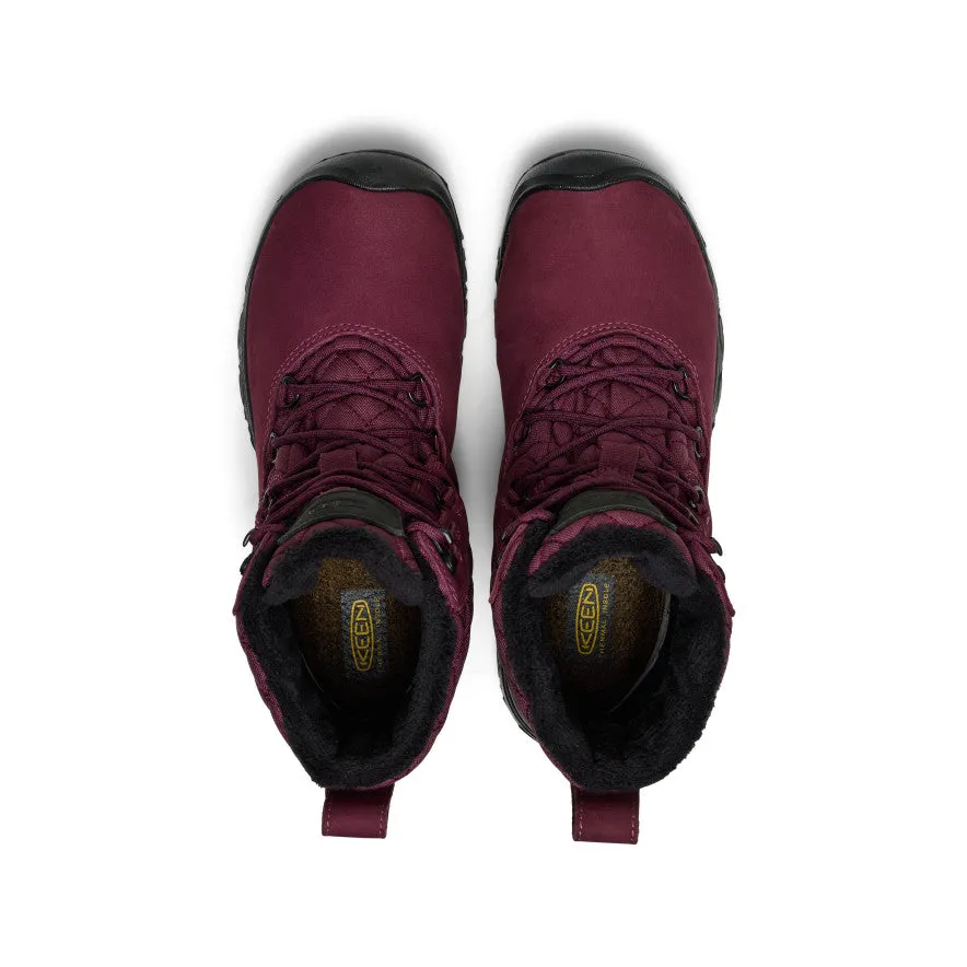 Women's Greta II Waterproof Boot  |  Fig/Black Snowstorm Protection