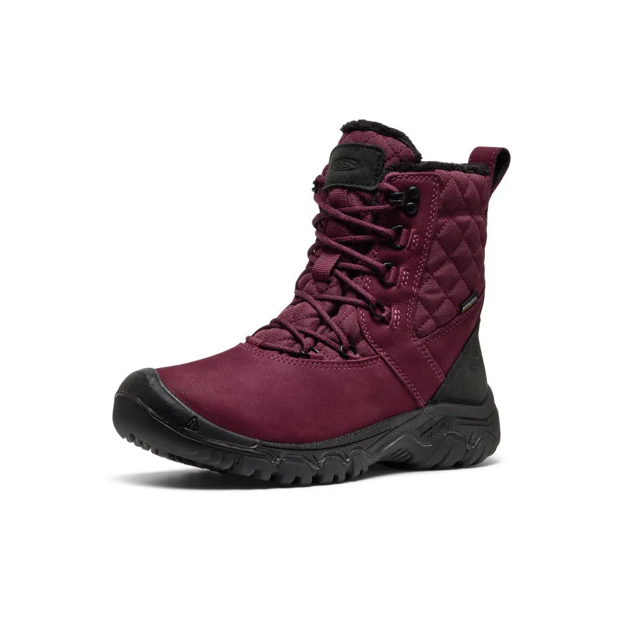 Long Winter Walks Snow Movement Gear Women's Greta II Waterproof Boot  |  Fig/Black