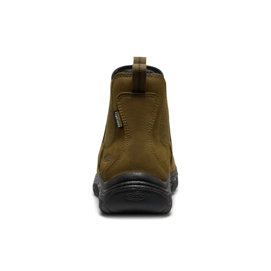 Women's Greta II Waterproof Chelsea  |  Dark Olive/Black Snow-Trekking Boots Winter Path