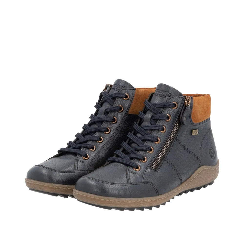 Waterproof Technology Reliable flair WOMENS REMONTE R1457-14 - DARK BLUE