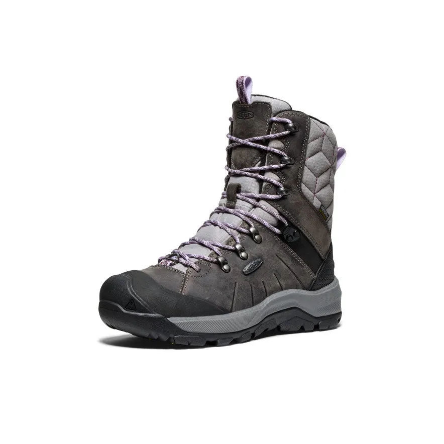 Women's Revel IV High Polar Waterproof Boot  |  Steel Grey/Orchid Petal Snow Safety Snow Winter Trek Adventure