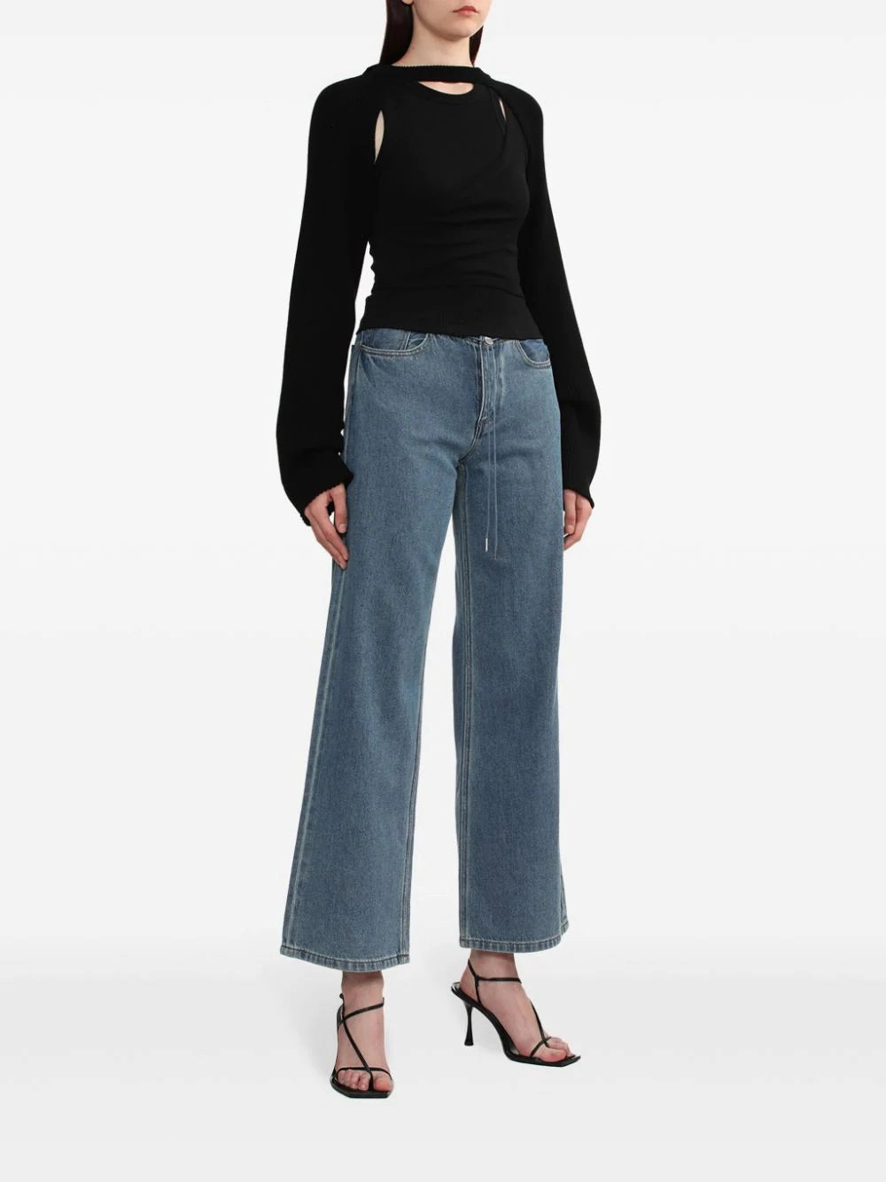 Cool Jean in Classic Blue Weatherproof Outerwear