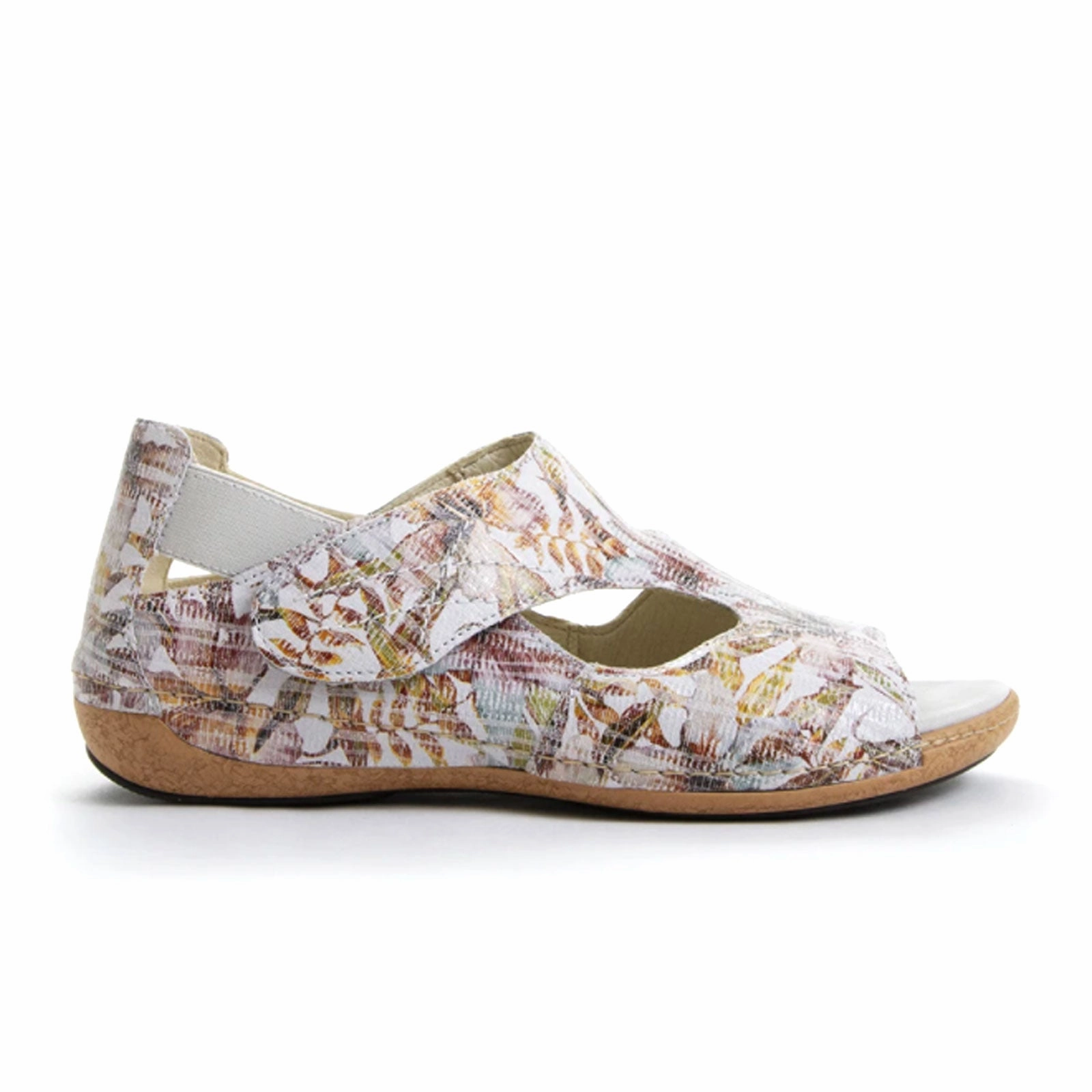 Dream Look Charming Fit Waldlaufer Bailey 342004 Backstrap Sandal (Women) - Meadow Print