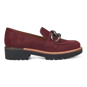Shock Absorbing Midlayer Cool Look Zalor Round Toe Lug Sole Casual Slip-on Loafers