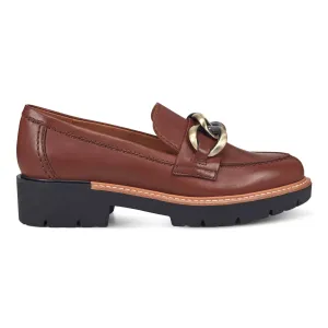 Zalor Round Toe Lug Sole Casual Slip-on Loafers Motion Control Support Sculpted Design